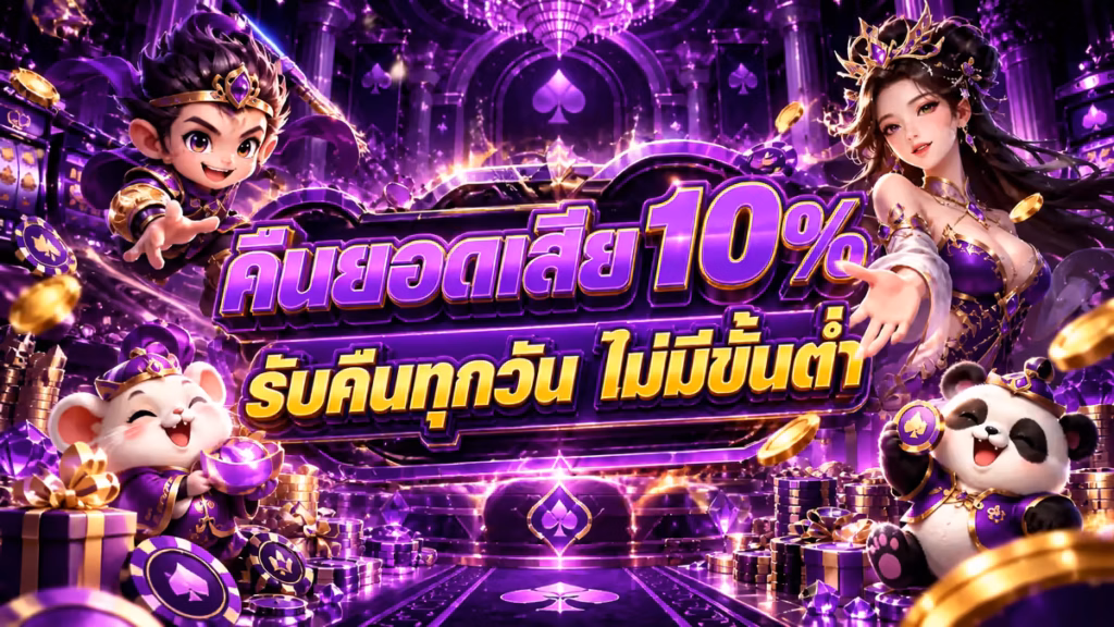คืนยอดเสีย 10%